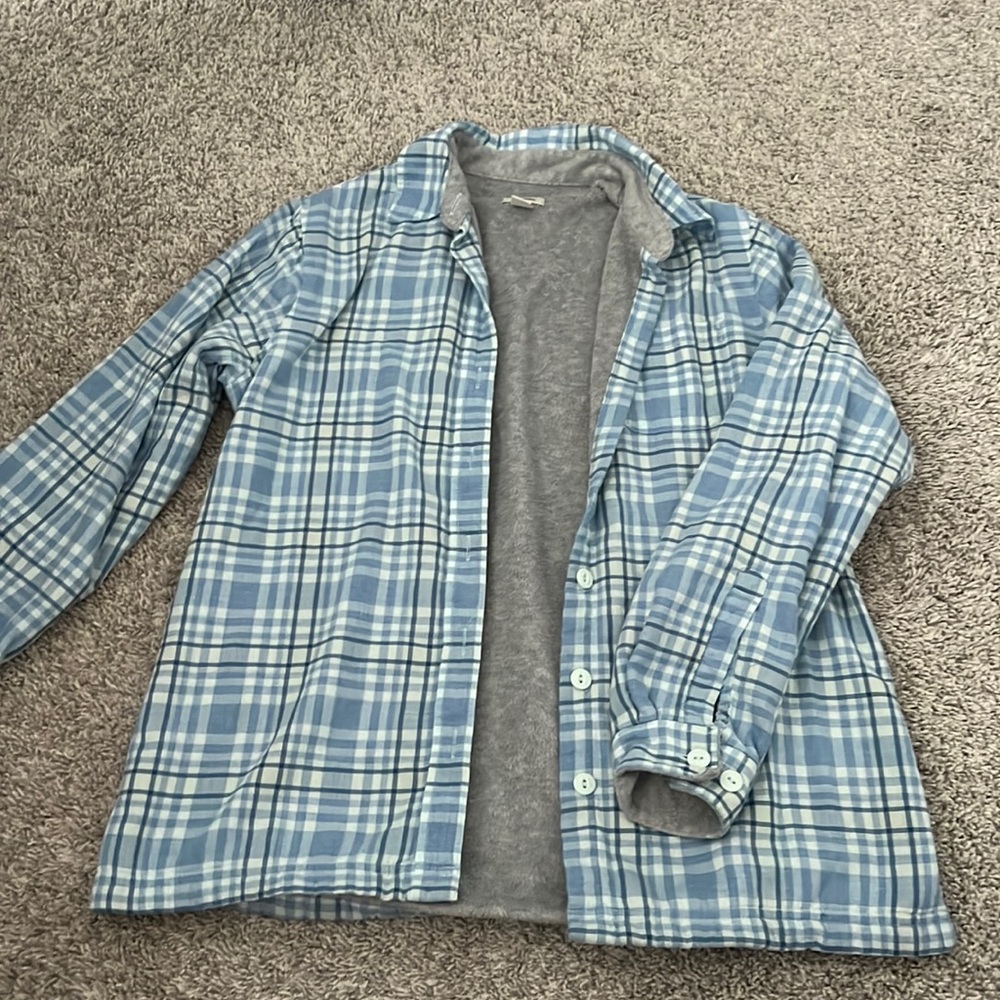 LL Bean Size XXS Fleece Lined Flannel